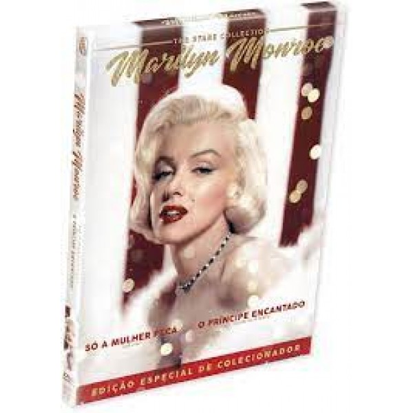 DVD Marilyn Monroe - The Stars Collection: Só A Mulher Peca + O Príncipe Encantado (Digipack - Duplo)