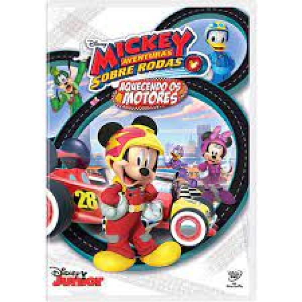 DVD Mickey - Aventuras Sobre Rodas (Aquecendo Os Motores)