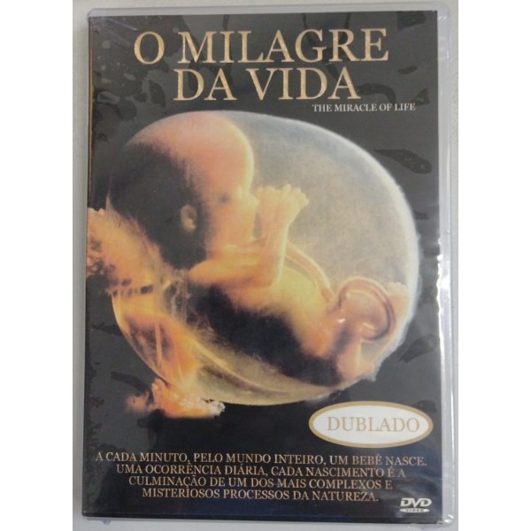 DVD O Milagre Da Vida