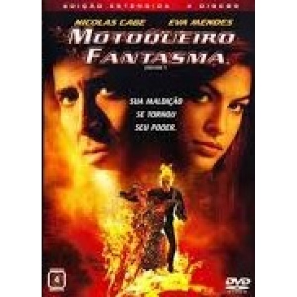 DVD Motoqueiro Fantasma: Edição Estendida (DUPLO) DVD Motoqueiro Fantasma: Edição Estendida (DUPLO)