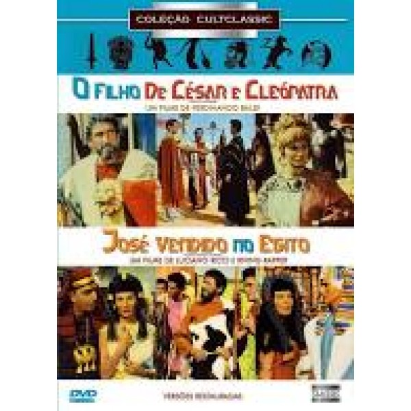 DVD O Filho De César E Cleópatra + José Vendido No Egito