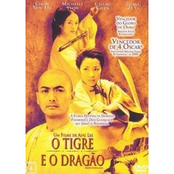 DVD O Tigre e O Dragão