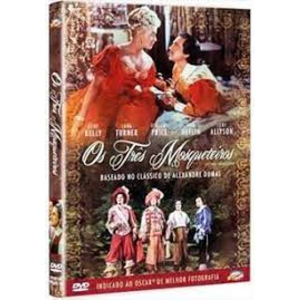 DVD Os Três Mosqueteiros (1948 - Classicline)