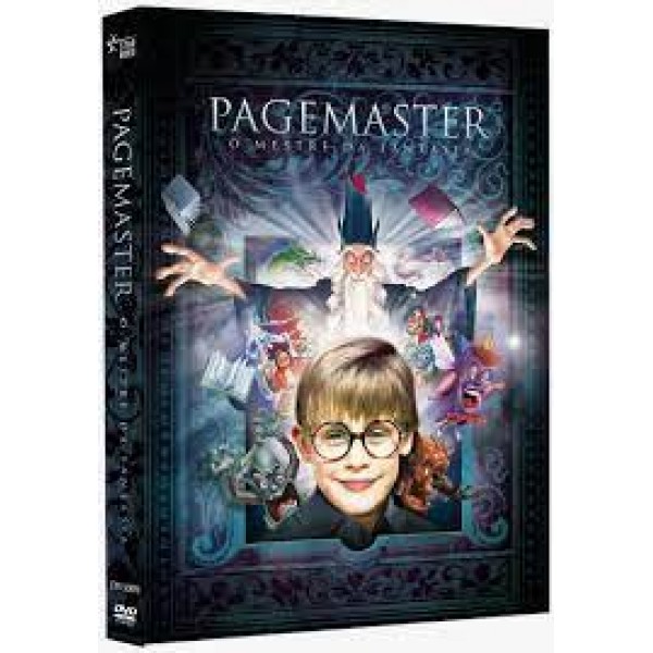 DVD Pagemaster: O Mestre Da Fantasia
