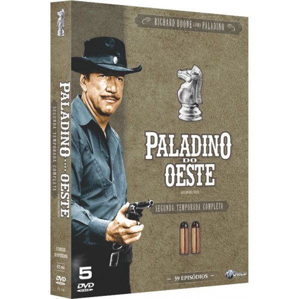 Box Paladino Do Oeste - Segunda Temporada Completa (5 DVD's)
