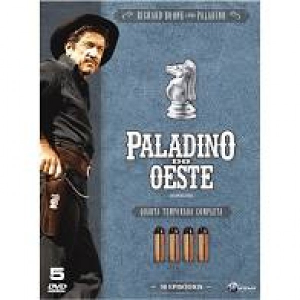 Box Paladino Do Oeste - Quarta Temporada Completa (5 DVD's)