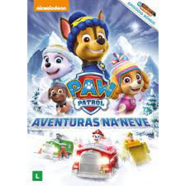 DVD Paw Patrol - Aventuras na Neve