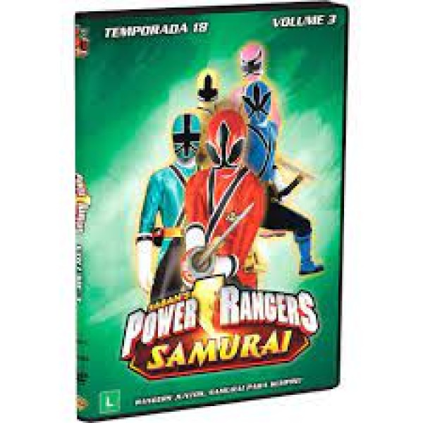 DVD Power Rangers: Super Samurai - Temporada 18 Volume 3