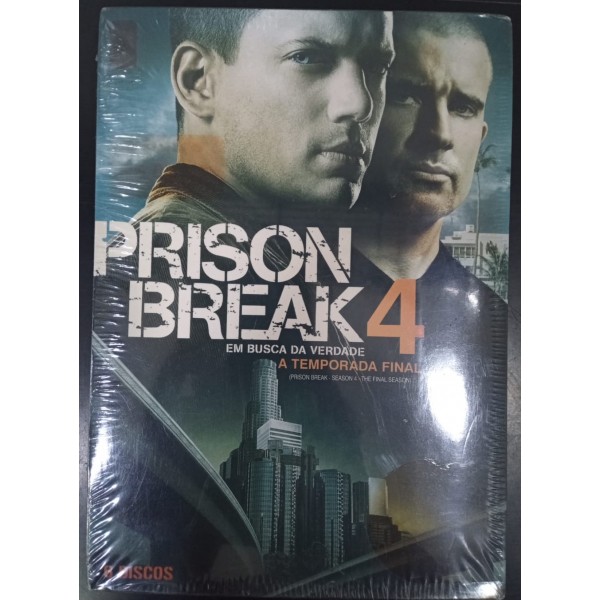 Box Prison Break - A Quarta Temporada (6 DVD's)