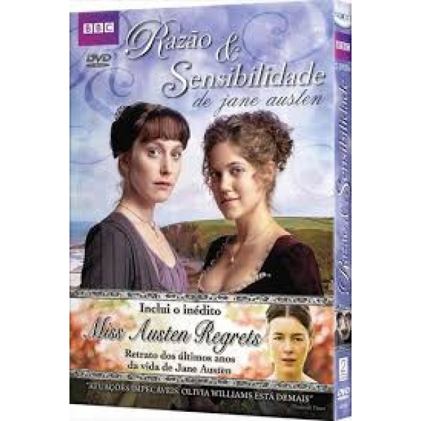 DVD Razão E Sensibilidade: BBC - Inclui Miss Austen Regrets (DVD DUPLO) DVD Razão E Sensibilidade: BBC - Inclui Miss Austen Regrets (DVD DUPLO)