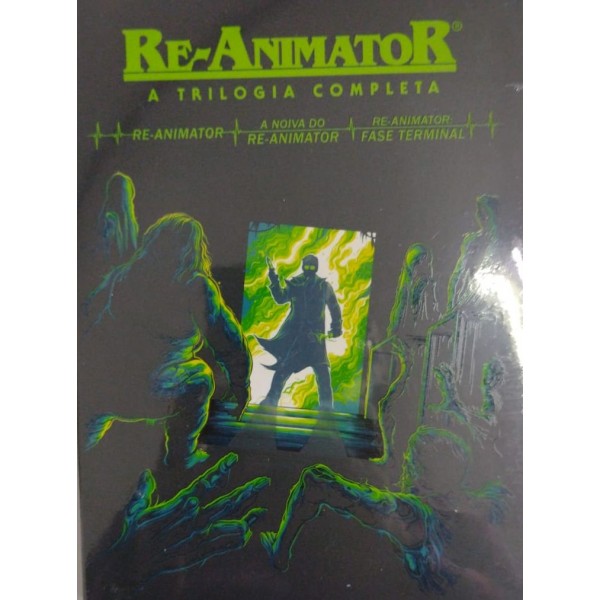 Box Re-Animator - A Trilogia Completa (3 DVD's)