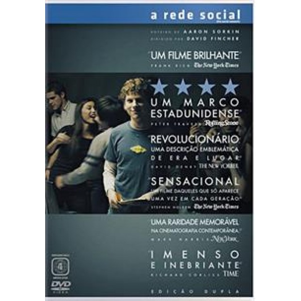 DVD A Rede Social