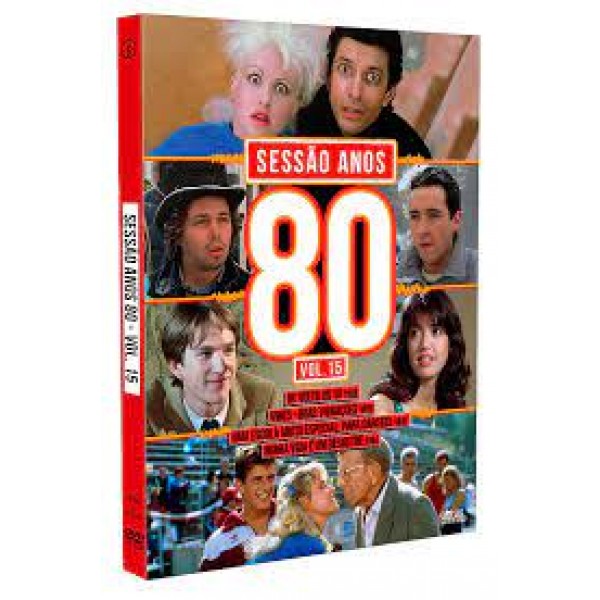 Box Sessão Anos 80 - Vol. 15 (2 DVD's)