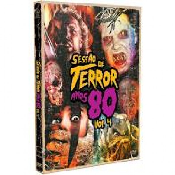 Box Sessão de Terror Anos 80 - Vol. 4 (2 DVD's)