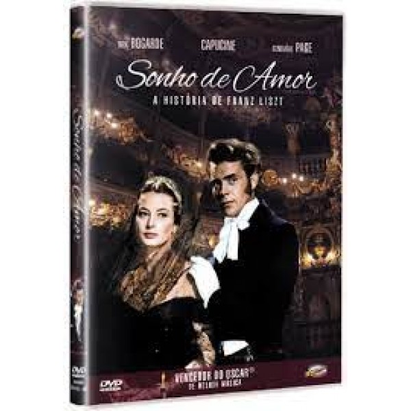 DVD Sonho De Amor - A História De Franz Liszt