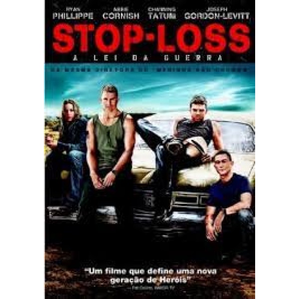 DVD Stop-Loss: A Lei Da Guerra