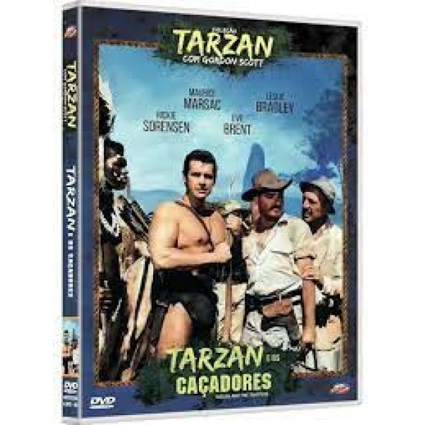 DVD Tarzan E Os Caçadores