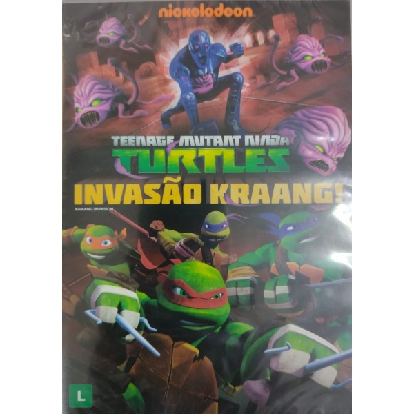 DVD As Tartarugas Ninja - Invasão Kraang!