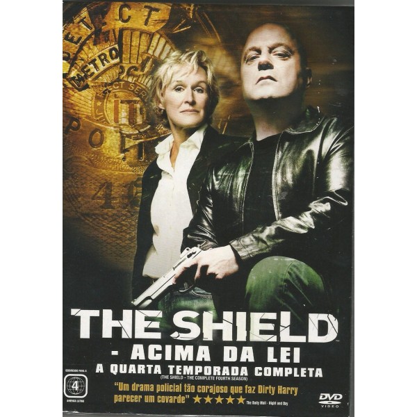 Box The Shield - Acima Da Lei: A Quarta Temporada Completa (4 DVD's)