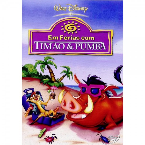 DVD Em Férias Com Timão & Pumba