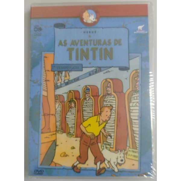 DVD As Aventuras De Tintin - 1ª Temporada (3 DVD's)