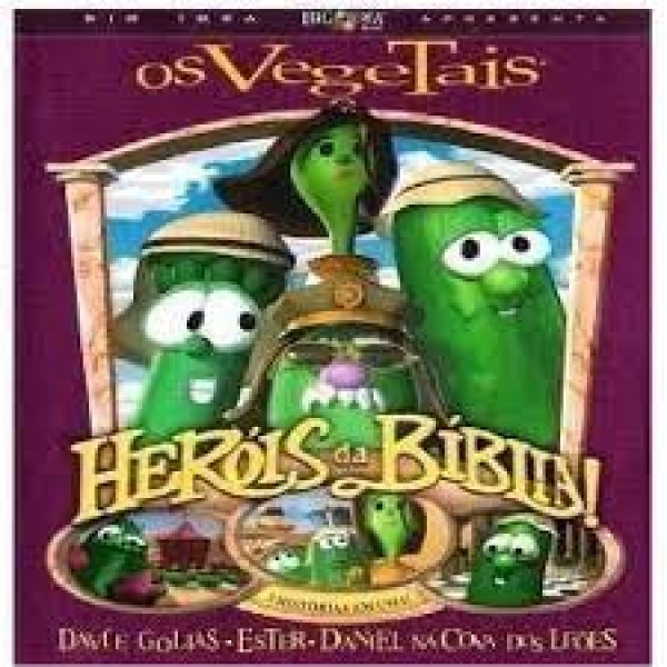 DVD Os Vegetais - Heróis Da Bíblia