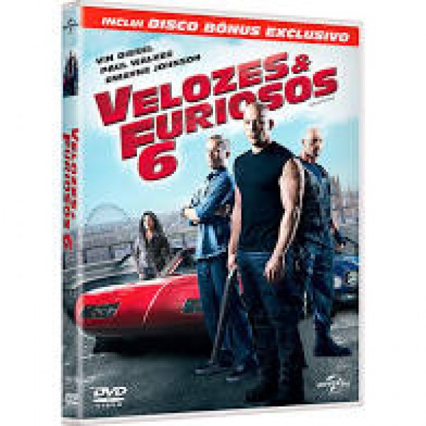 DVD Velozes E Furiosos 6 (Inclui Disco Bônus Exclusivo)
