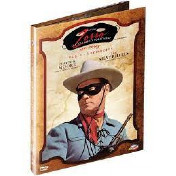 DVD Zorro: O Cavaleiro Solitário - Em Cores - 6 Episódios Volume 1 (Digipack)