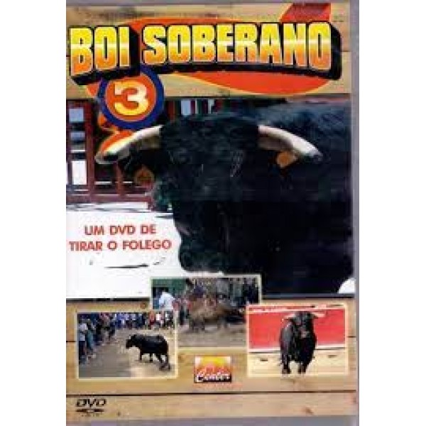 DVD Boi Soberano - Volume 3: Um DVD De Tirar O Folego