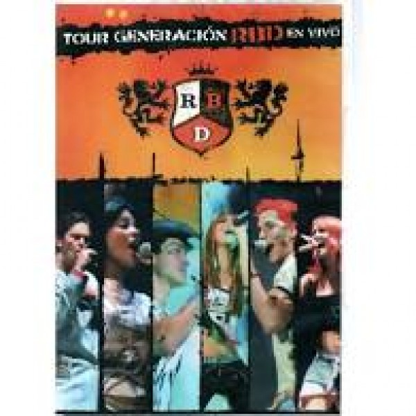 DVD RBD - Tour Generación RBD En Vivo