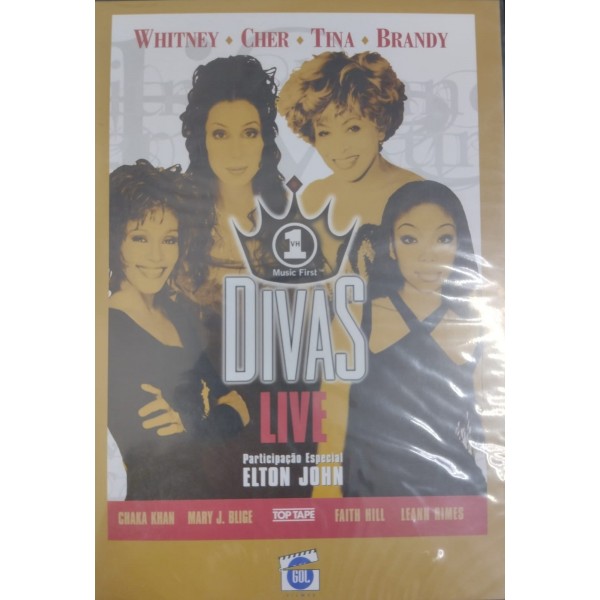 DVD VH1 Divas Live - 1999