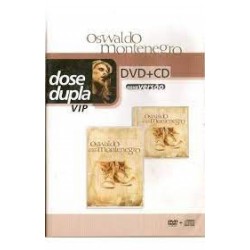 DVD + CD Oswaldo Montenegro - Dose Dupla Vip: A Partir De Agora