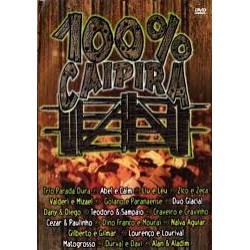 DVD 100% Caipira - Ao Vivo