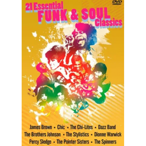 DVD 21 Essential Funk & Soul Classics