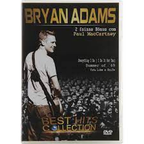 DVD Bryan Adams - Best Hits Collection (2 Faixas Bônus Com Paul Mccartney)