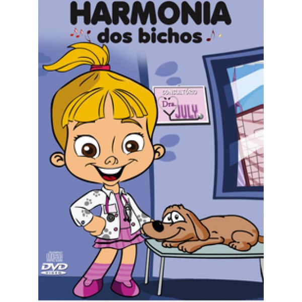 DVD + CD Doutora July - Harmonia Dos Bichos