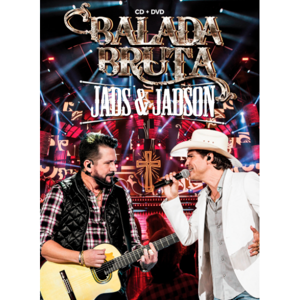 DVD + CD Jads & Jadson - Balada Bruta (Digipack)
