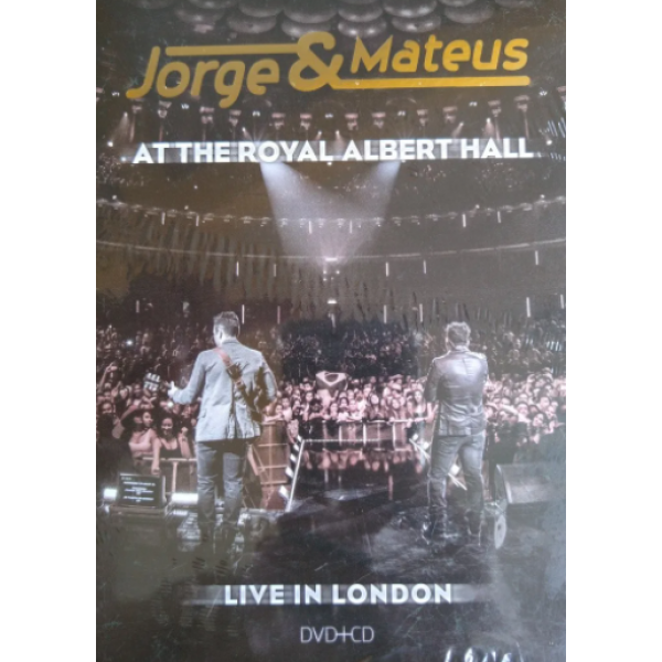 DVD + CD Jorge & Mateus - At The Royal Albert Hall: Live In London