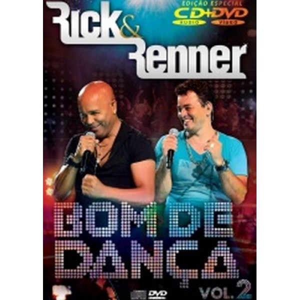 DVD + CD Rick & Renner - Bom De Dança Vol. 2