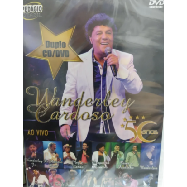 DVD + CD Wanderley Cardoso - 50 Anos Ao Vivo