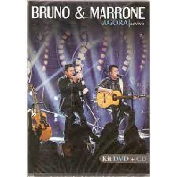 DVD + CD Bruno e Marrone - Agora