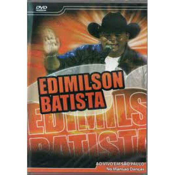 DVD Edimilson Batista - Ao Vivo Em São Paulo: No Mansão Danças