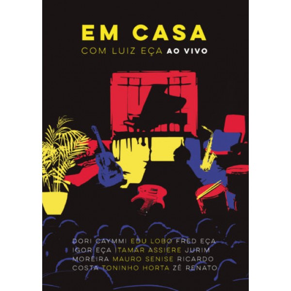 DVD Em Casa Com Luiz Eça