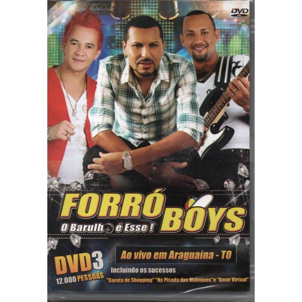DVD Forró Boys - Ao Vivo Em Araguaína - TO