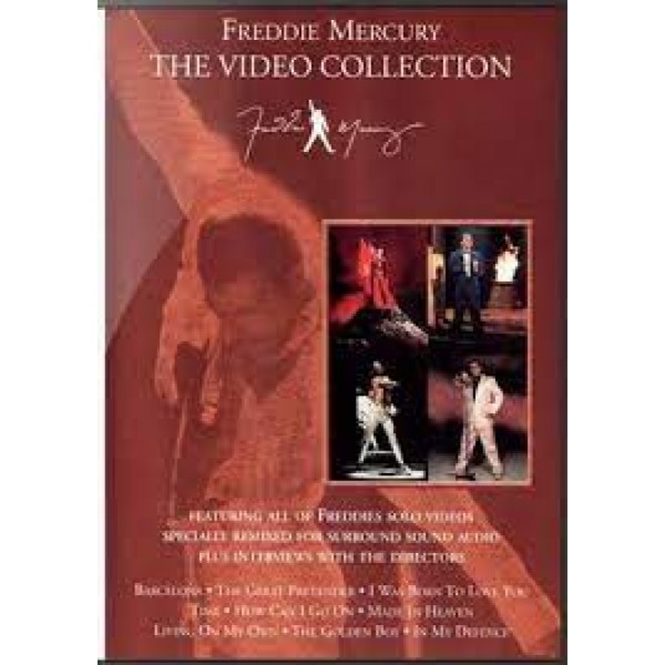 DVD Freddie Mercury - The Video Collection (IMPORTADO)