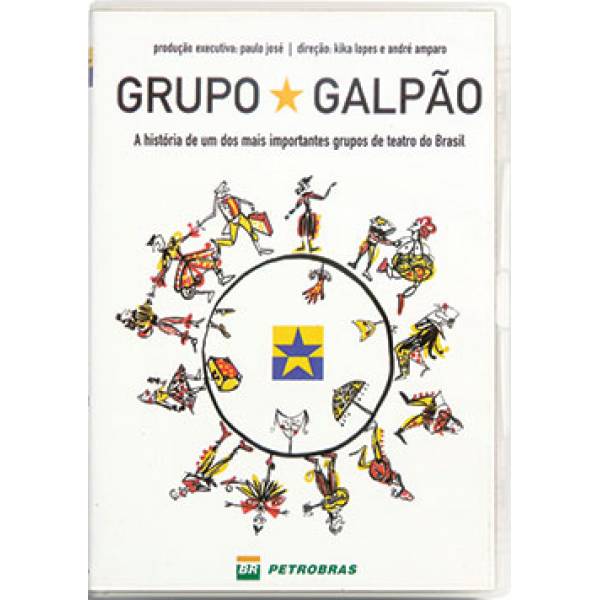 DVD Grupo Galpão - A História De Um Dos Mais Importantes Grupos De Teatro Do Brasil
