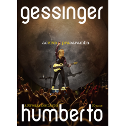 DVD + CD Humberto Gessinger - Ao Vivo Pra Caramba: A Revolta Dos Dândis 30 Anos (Digipack)