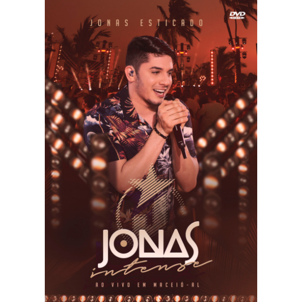 DVD Jonas Esticado - Jonas Internse: Ao Vivo Em Maceió - AL