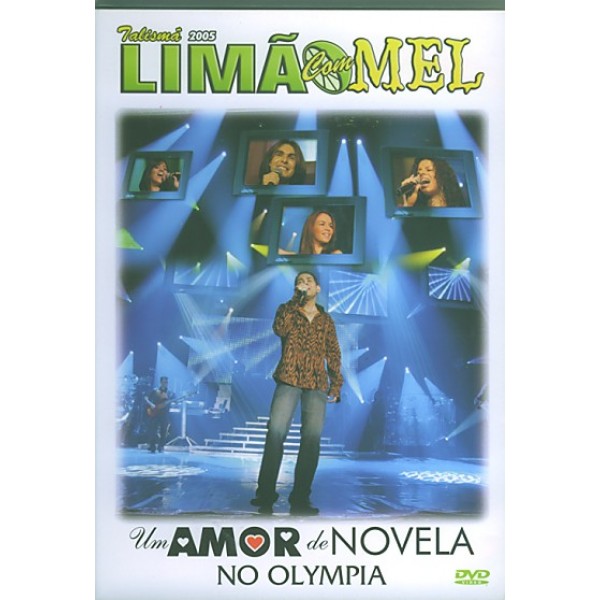 DVD Limão Com Mel - Um Amor De Novela No Olympia
