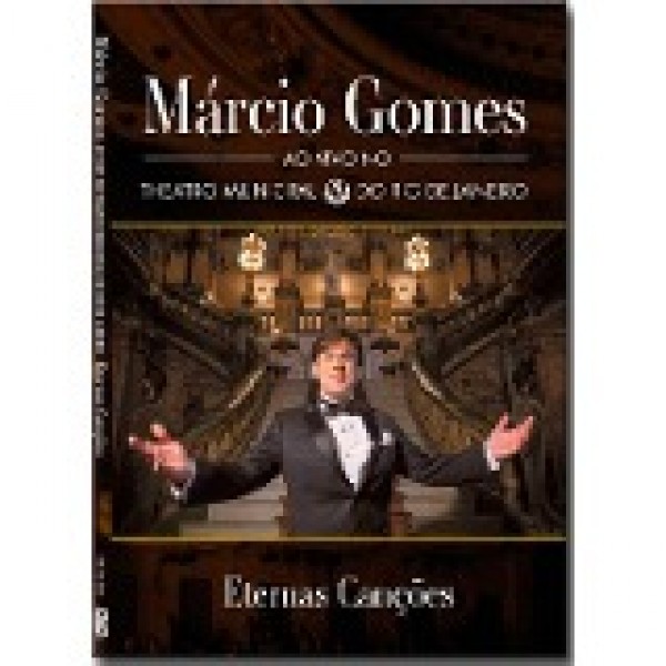 DVD Márcio Gomes - Ao Vivo No Theatro Municipal Do Rio De Janeiro (Digipack)